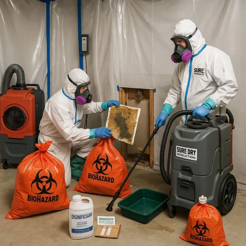 Contaminated Water Handling Protocols process in Vernon, AL