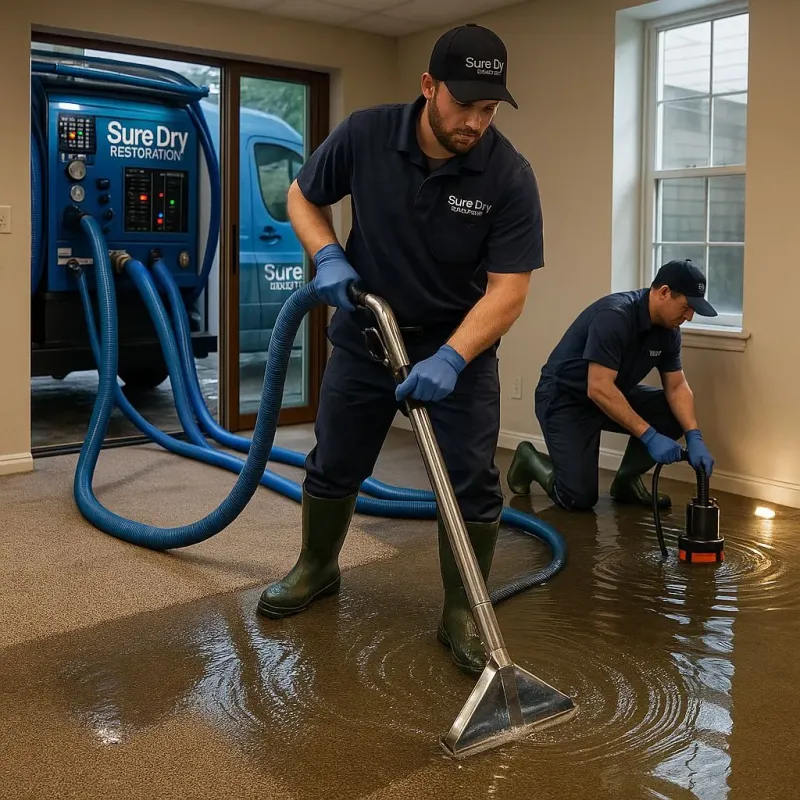 Water Extraction and Removal process in Vernon, AL